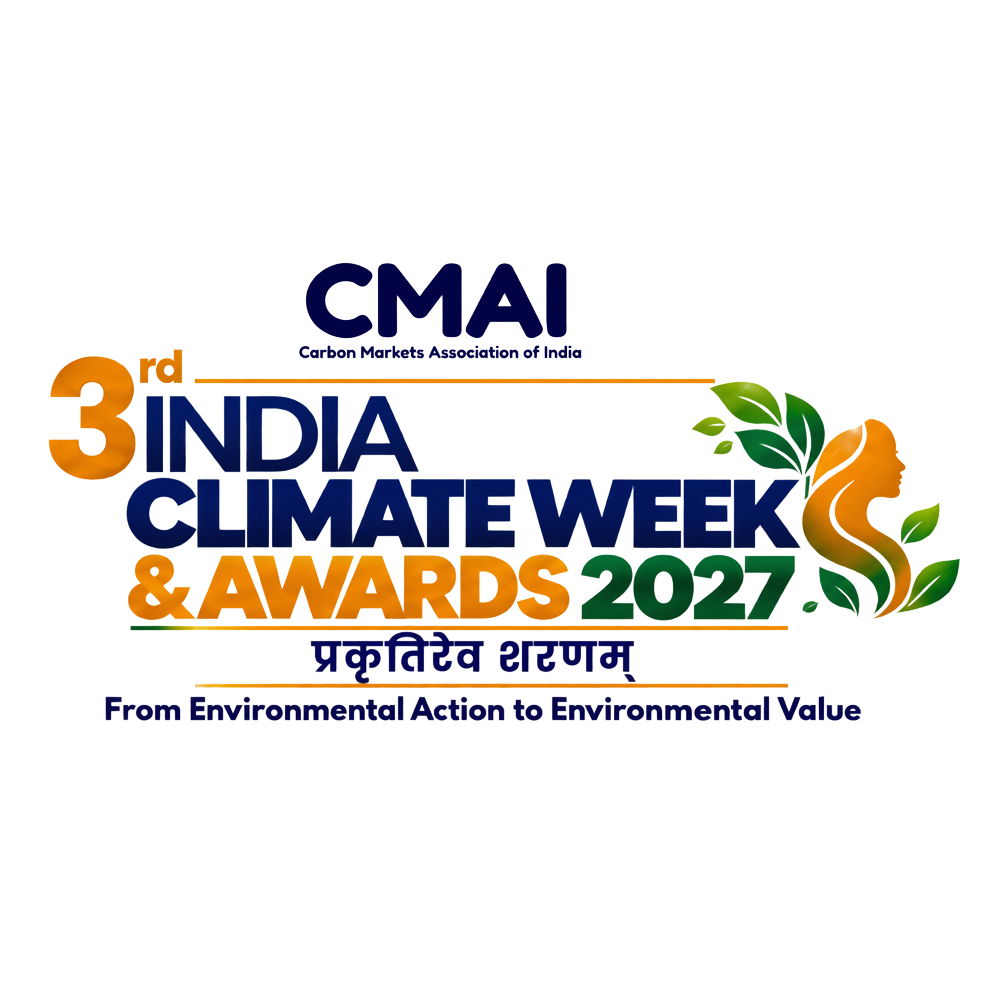 CMAI India Climate Week and Awards 2027 event identity