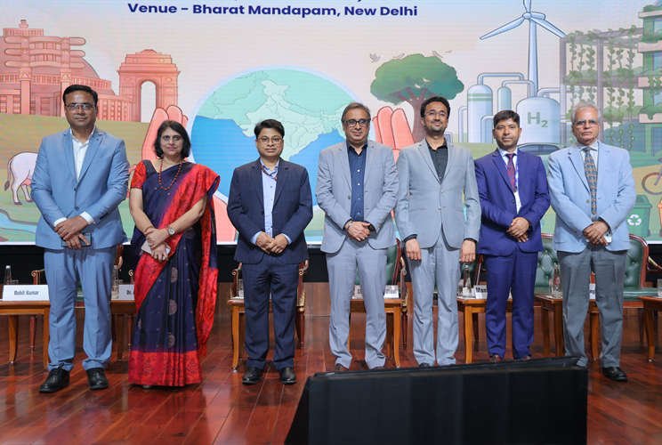 Climate policy leaders at an industry event